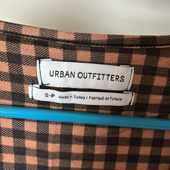Urban Outfitters Brown & Black Checkered Dress - Picture 6 of 7